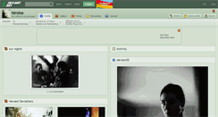 Desktop Screenshot of hircine.deviantart.com