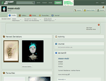 Tablet Screenshot of moon-mxtr.deviantart.com