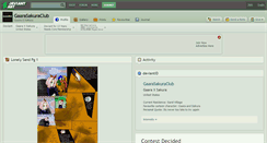 Desktop Screenshot of gaarasakuraclub.deviantart.com