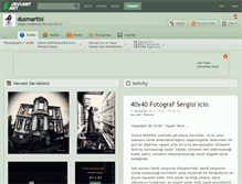 Tablet Screenshot of dusmartisi.deviantart.com