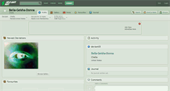 Desktop Screenshot of bella-geisha-donna.deviantart.com