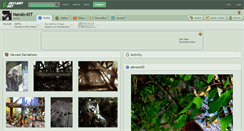 Desktop Screenshot of nando-kit.deviantart.com