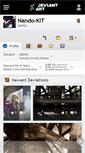 Mobile Screenshot of nando-kit.deviantart.com