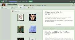 Desktop Screenshot of elvesofelfquest.deviantart.com