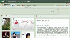Desktop Screenshot of dragonlayer.deviantart.com
