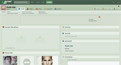 Desktop Screenshot of nude-star.deviantart.com