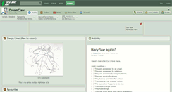Desktop Screenshot of dreamclaw.deviantart.com
