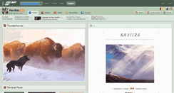 Desktop Screenshot of naviira.deviantart.com