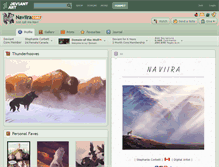 Tablet Screenshot of naviira.deviantart.com