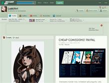 Tablet Screenshot of lustchivi.deviantart.com