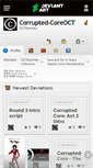 Mobile Screenshot of corrupted-coreoct.deviantart.com