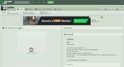 Desktop Screenshot of lelarae.deviantart.com
