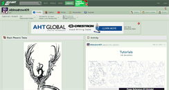 Desktop Screenshot of albinodrow409.deviantart.com
