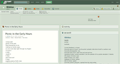 Desktop Screenshot of ithinkso.deviantart.com