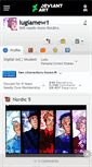 Mobile Screenshot of lugiamew1.deviantart.com