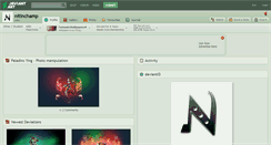 Desktop Screenshot of nitinchamp.deviantart.com