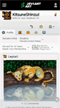 Mobile Screenshot of kitsuneshinzui.deviantart.com