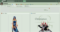 Desktop Screenshot of omniance.deviantart.com