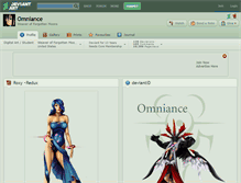Tablet Screenshot of omniance.deviantart.com