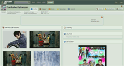 Desktop Screenshot of franrusherdecorazon.deviantart.com