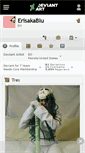 Mobile Screenshot of erisakablu.deviantart.com