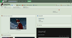 Desktop Screenshot of duskxchan.deviantart.com