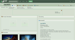 Desktop Screenshot of mavrik876.deviantart.com