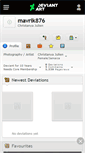 Mobile Screenshot of mavrik876.deviantart.com