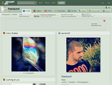Tablet Screenshot of franlaurel.deviantart.com