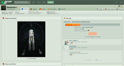 Desktop Screenshot of mezamero.deviantart.com