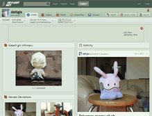 Tablet Screenshot of dal6gia.deviantart.com
