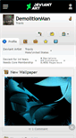 Mobile Screenshot of demolitionman.deviantart.com