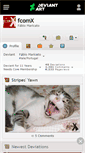 Mobile Screenshot of fcomx.deviantart.com