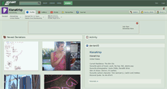 Desktop Screenshot of kianakrisp.deviantart.com
