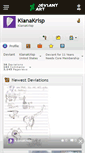 Mobile Screenshot of kianakrisp.deviantart.com