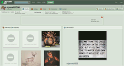 Desktop Screenshot of mjarrett1000.deviantart.com