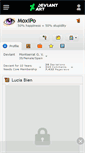 Mobile Screenshot of moxipo.deviantart.com