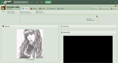 Desktop Screenshot of momoko-naito.deviantart.com