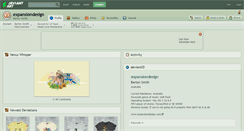Desktop Screenshot of expansiondesign.deviantart.com
