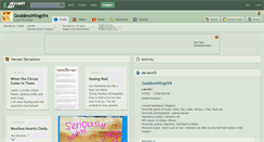 Desktop Screenshot of goddesswings94.deviantart.com