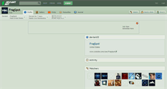 Desktop Screenshot of fragspot.deviantart.com