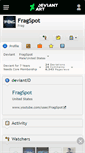 Mobile Screenshot of fragspot.deviantart.com