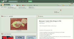 Desktop Screenshot of jenniology.deviantart.com
