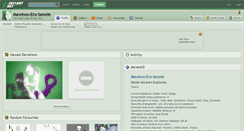 Desktop Screenshot of mewtwo-ero-sennin.deviantart.com