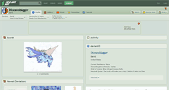 Desktop Screenshot of diceanddagger.deviantart.com
