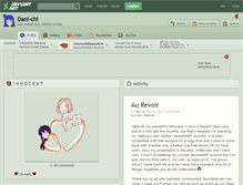 Tablet Screenshot of dani-chi.deviantart.com