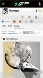Mobile Screenshot of nukuzu.deviantart.com
