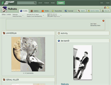 Tablet Screenshot of nukuzu.deviantart.com