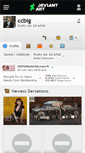 Mobile Screenshot of ccbig.deviantart.com