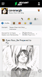 Mobile Screenshot of cavanacgh.deviantart.com